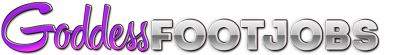 Goddess Foot Jobs